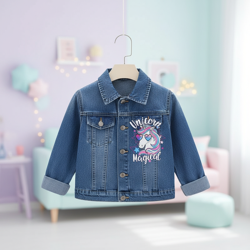 unicorn winter jacket - lifestyle