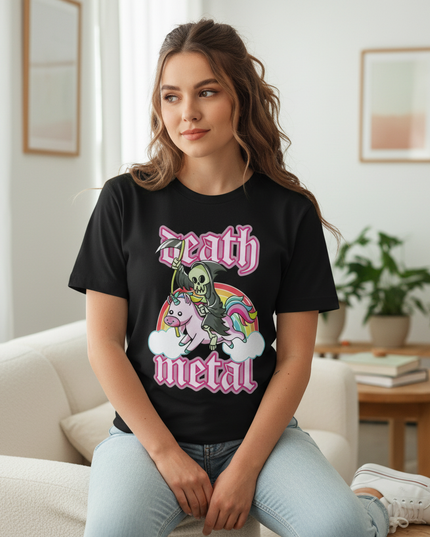 unicorn womens t shirt - lifestyle