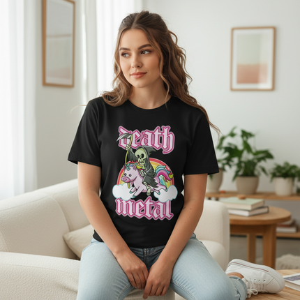 unicorn womens t shirt - lifestyle
