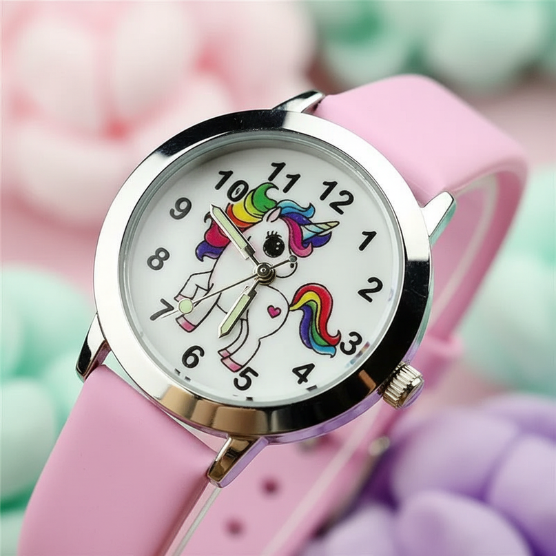 unicorn wrist watch - detail