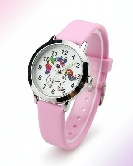 unicorn wrist watch - white-bg