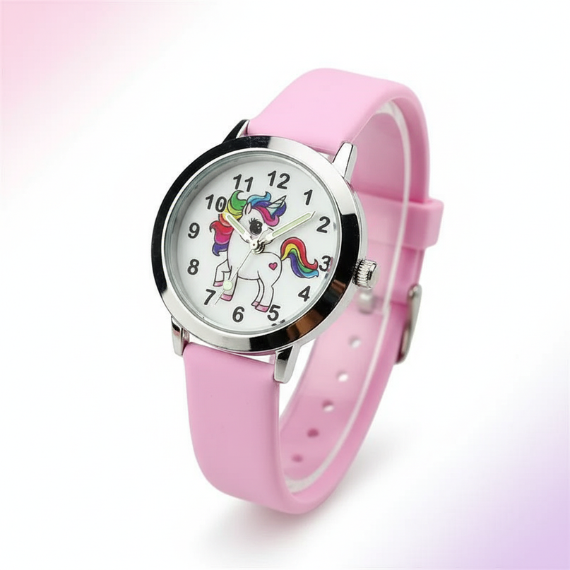 unicorn wrist watch - white-bg