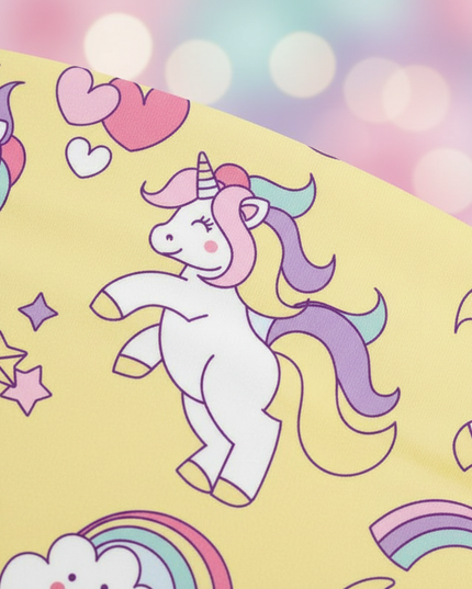 unicorn yoga headband - detail