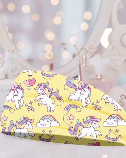 unicorn yoga headband - lifestyle