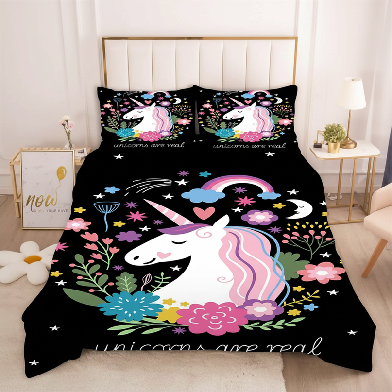 unicorns are real bedding - lifestyle