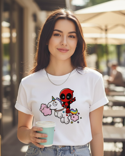 unisex unicorn shirt - lifestyle