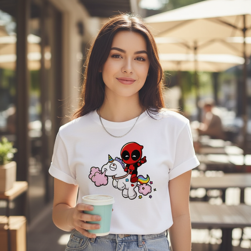 unisex unicorn shirt - lifestyle