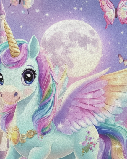 waterproof unicorn backpack - detail