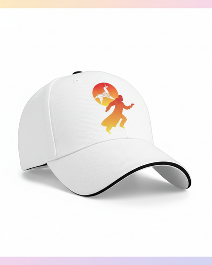 white unicorn cap - white-bg