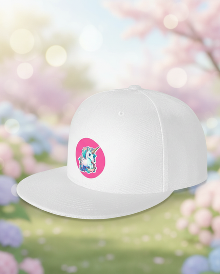 white unicorn hat - lifestyle