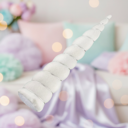white unicorn horn cosplay prop - lifestyle