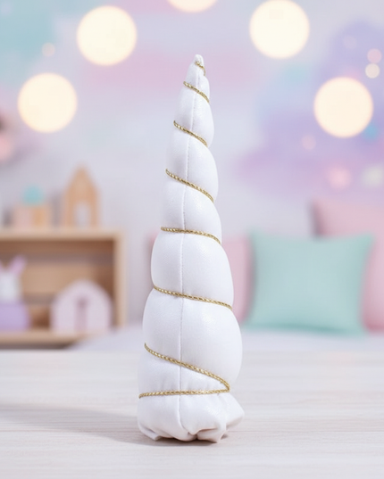 white unicorn horn craft set - lifestyle