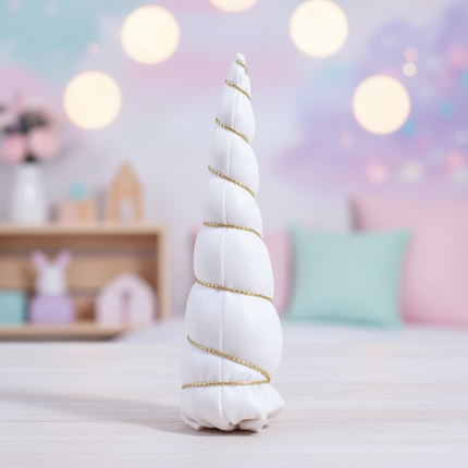 white unicorn horn craft set - lifestyle