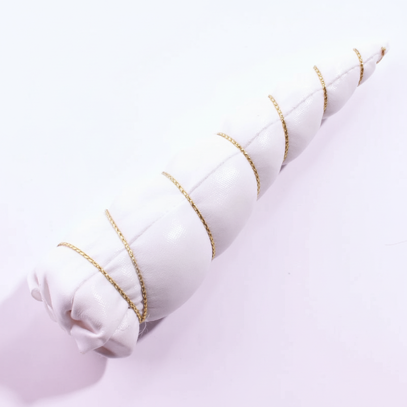 white unicorn horn craft set - white-bg