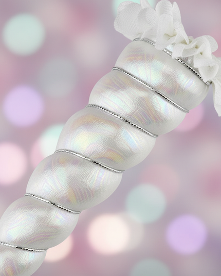 white unicorn horn for cosplay - detail