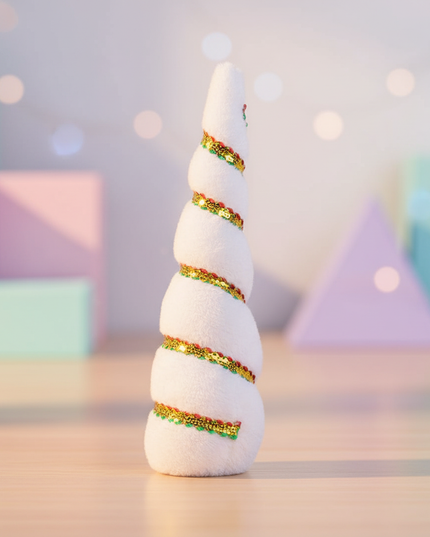 white unicorn horn party pack - lifestyle