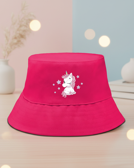 womens unicorn bucket hat - lifestyle