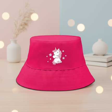 womens unicorn bucket hat - lifestyle