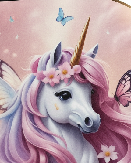 womens unicorn wallet - detail