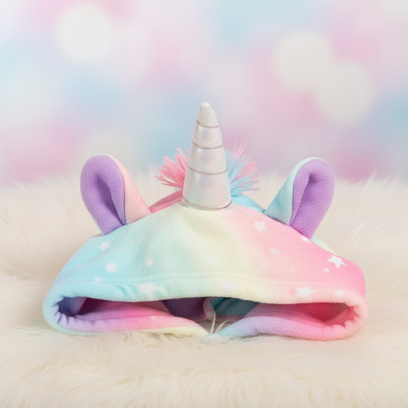 youth unicorn onesie - detail