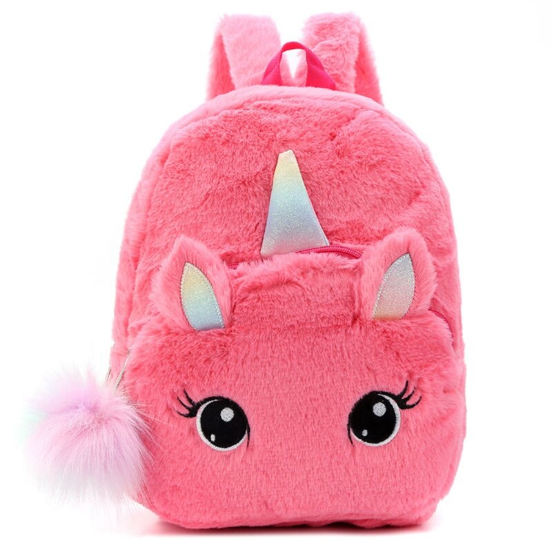 Plush Unicorn Backpack