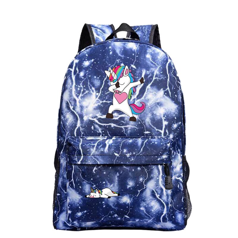 Dabbing Unicorn Backpack