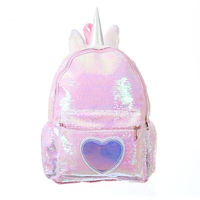 Purple Sparkly Unicorn Backpack