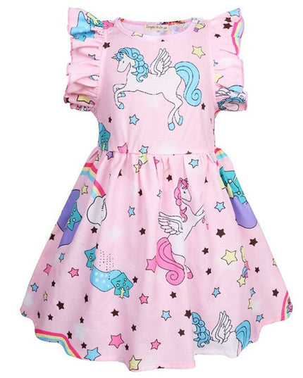 Unicorn Ruffle Dress