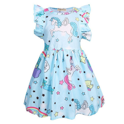 Unicorn Ruffle Dress