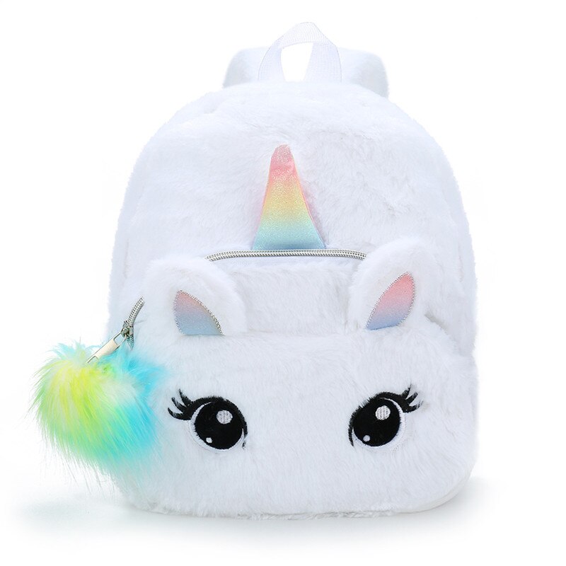 White unicorn outlet backpack