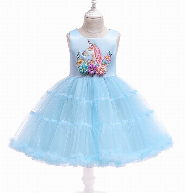 Unicorn flower girl shop dress