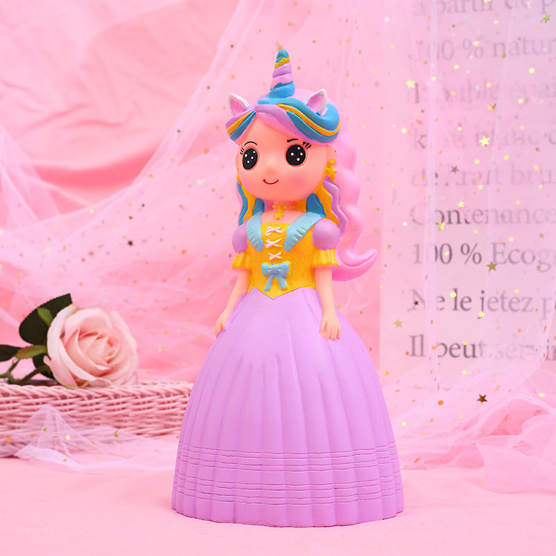 Princess Unicorn Piggy Bank