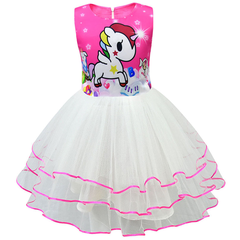 Kawaii Unicorn Easter Dress