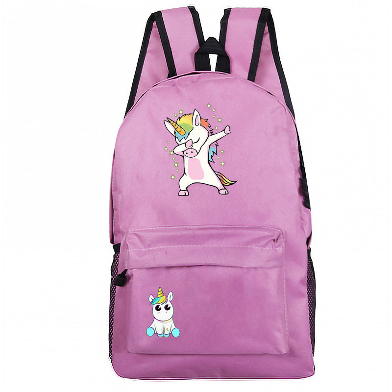 Galaxy Dabbing Unicorn Backpack
