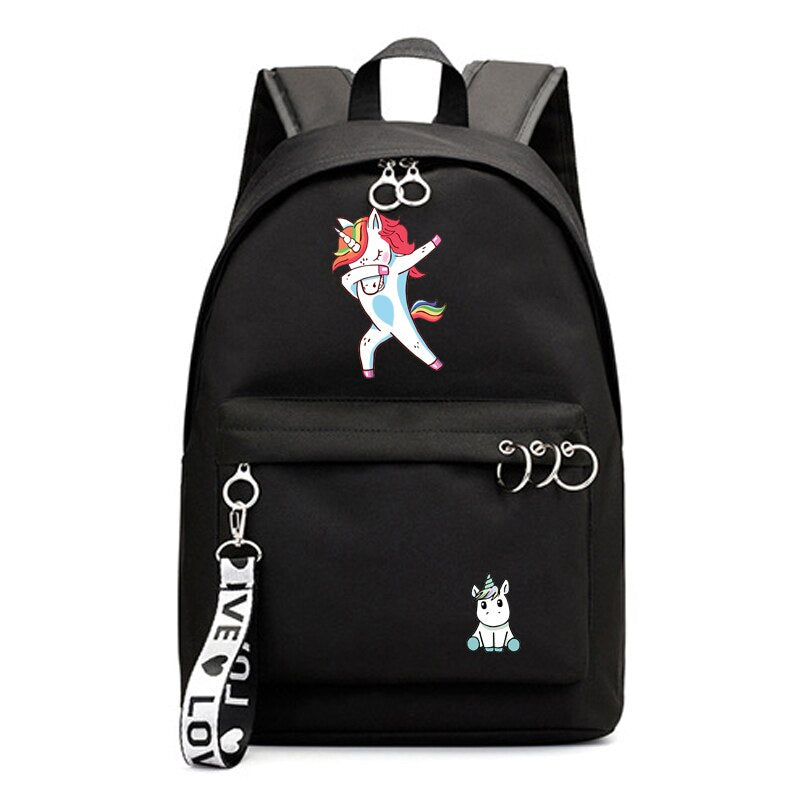 Black Unicorn Backpack