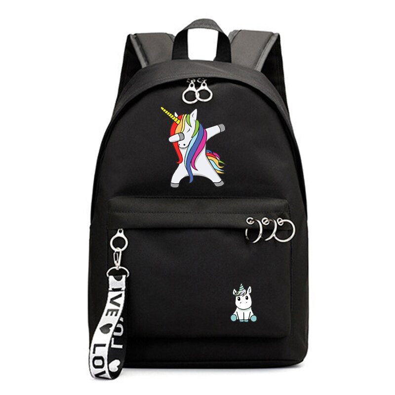 Black Unicorn Backpack