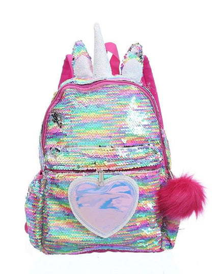 Purple Sparkly Unicorn Backpack