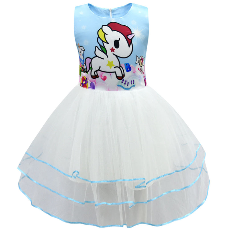 Kawaii Unicorn Easter Dress