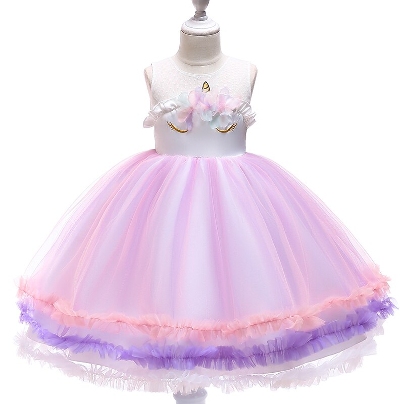 Pink And Violet <br>Unicorn Dress