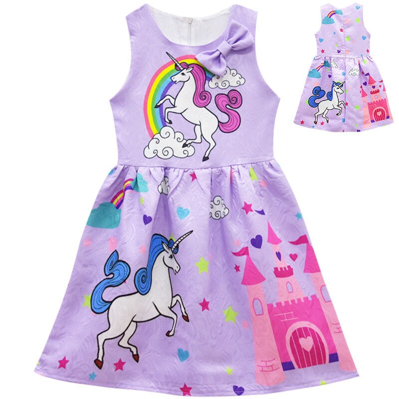 Light Purple Unicorn Dress Kawaii Unicorn Store
