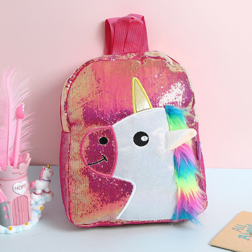 Sequin Backpack Unicorn