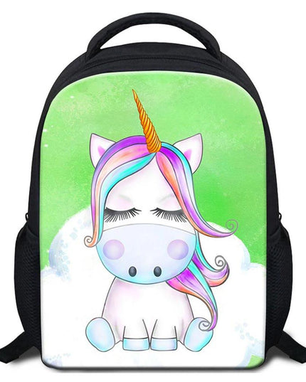 Green Unicorn Backpack