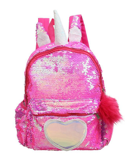 Purple Sparkly Unicorn Backpack