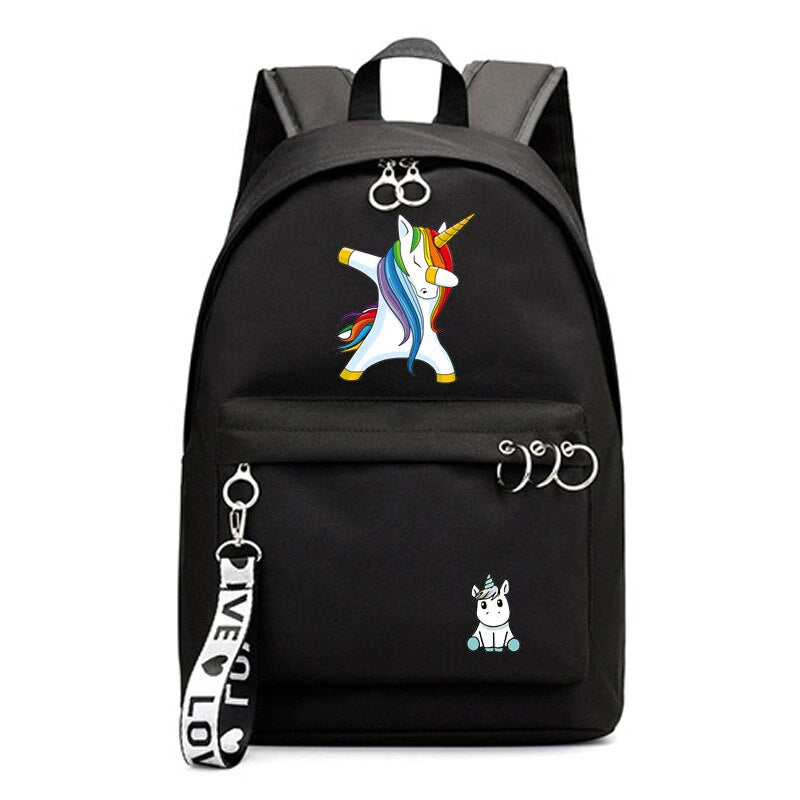 Black Unicorn Backpack