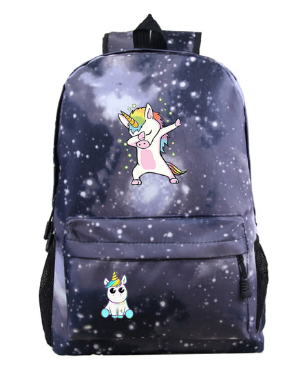 Galaxy Dabbing Unicorn Backpack