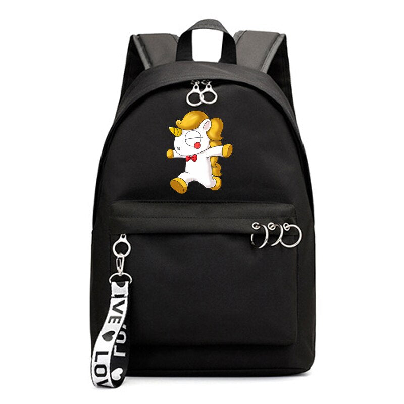 Black Unicorn Backpack