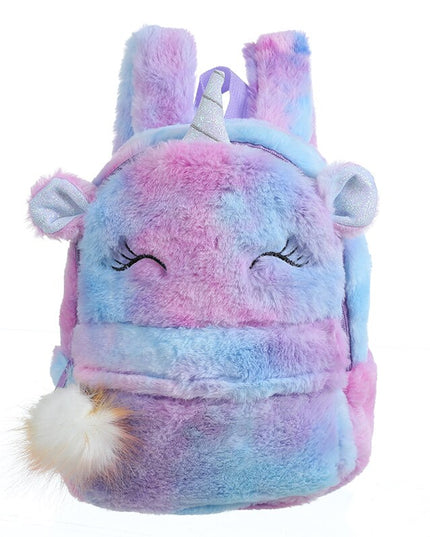 Fluffy Cute Unicorn Backpack