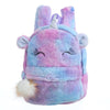 Fluffy Cute Unicorn Backpack