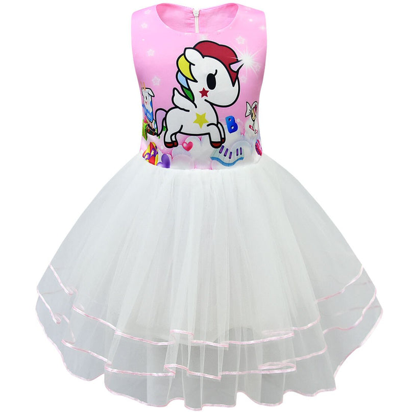 Kawaii Unicorn Easter Dress