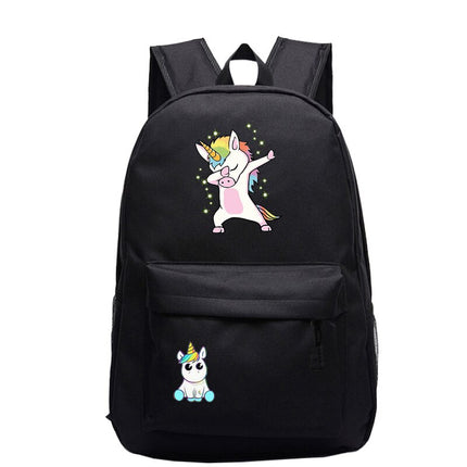 Galaxy Dabbing Unicorn Backpack